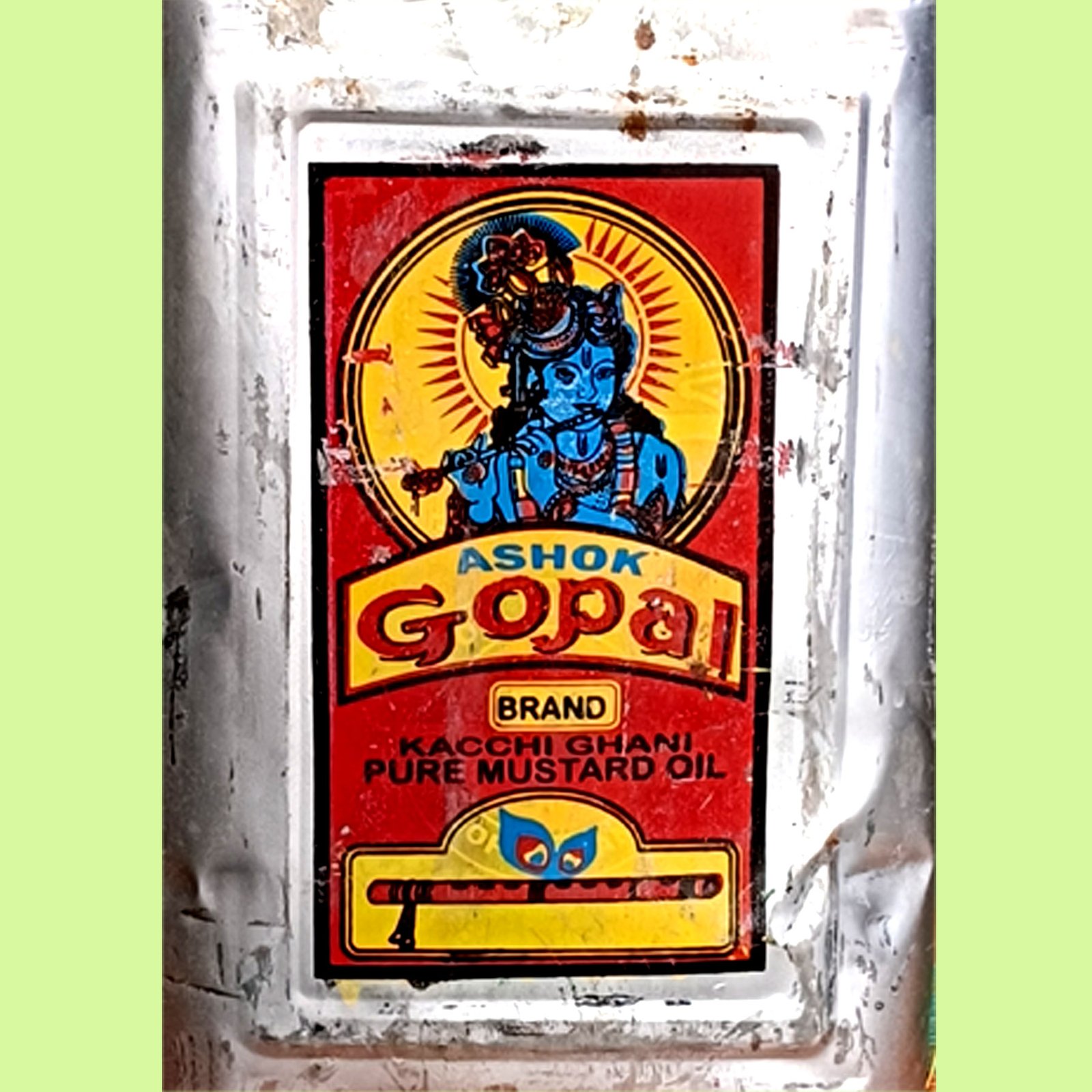 Gopal Mustard Oil 15 kg Tin